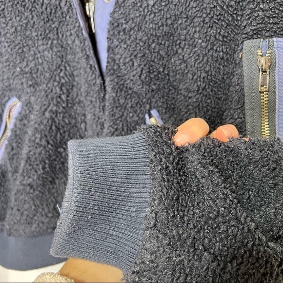 Free People Sherpa Bomber Jacket - Picture 10 of 13